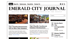 Desktop Screenshot of emeraldcityjournal.com