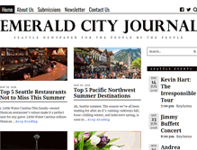 Tablet Screenshot of emeraldcityjournal.com